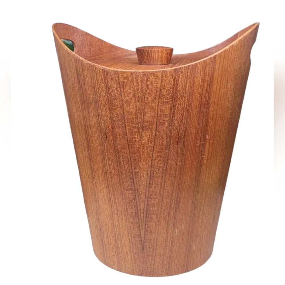 MCM Wooden Ice Bucket